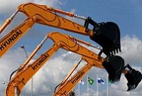 Imagem da notícia "Hyundai inaugura fábrica de escavadeiras no Rio"