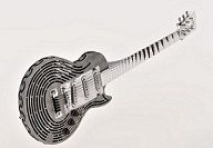 Imagem da notícia "Sandvik produz guitarra em metal, inquebrável..."