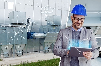 Imagem da notícia "Nederman mostra IIoT integrada a sistema de exaustão na Feimec"