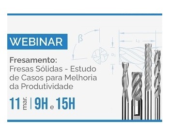 Imagem da notícia "Webinar Kyocera: aumento da produtividade em fresamento"
