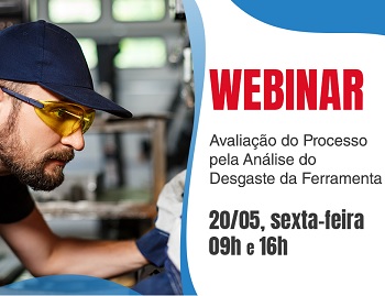Imagem da notícia "Kyocera faz webinar sobre análise do desgaste do inserto"