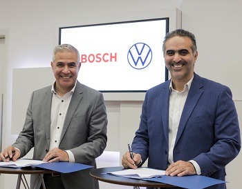 Imagem da notícia "VW e Bosch: parceria em soluções de motorização no Brasil"