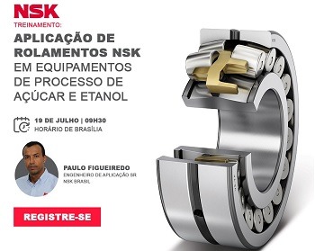 Imagem da notícia "NSK: aplicação de rolamentos no setor sucroenergético"