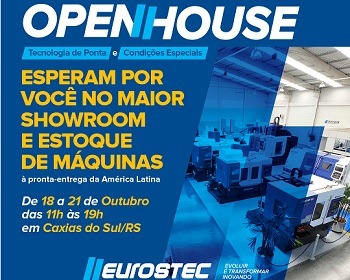 Imagem da notícia "4° Open House da Eurostec acontece em outubro"