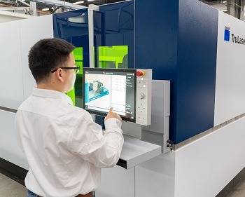 Imagem da notícia "Trumpf lança máquina para corte de chapas extragrandes"