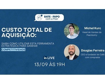 Imagem da notícia "Peerdustry promove bate-papo sobre CTA em usinagem"