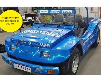 Imagem da notícia "Senai participa da criação do 1º buggy elétrico do País"