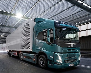 Imagem da notícia "Volvo anuncia na Fenatran que irá fabricar elétricos no Brasil"