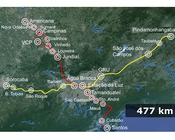 Imagem da notícia "Licitação do Trem Intercidades até Campinas deve sair até março"