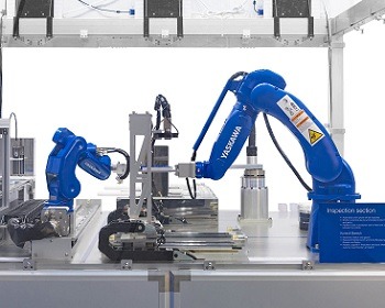 Imagem da notícia "Yaskawa Motoman lança o robô MotoMini na Expomafe 2023"