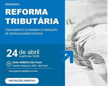 Imagem da notícia "Abimaq promove seminário sobre a Reforma Tributária"