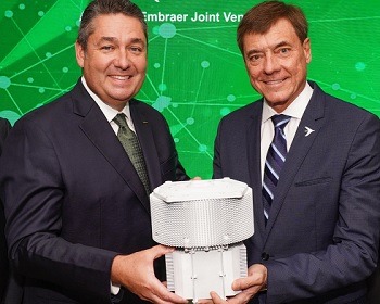 Imagem da notícia "Nidec e Embraer vão produzir sistemas elétricos de propulsão"