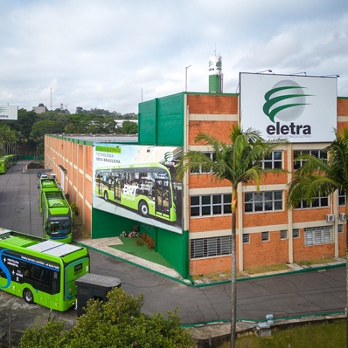 Imagem da notícia "Eletra inaugura fábrica de ônibus elétricos no ABC"