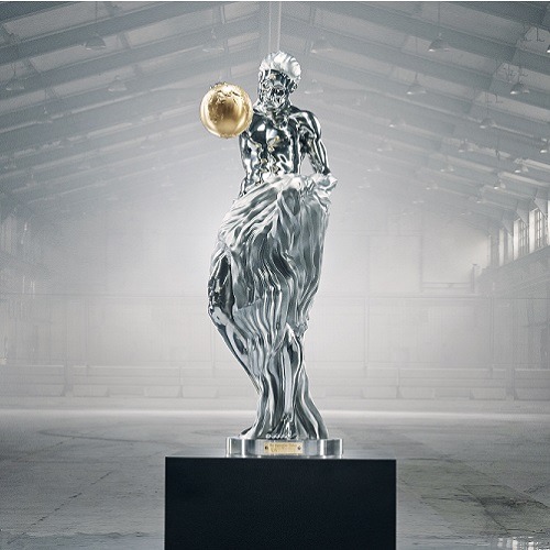 Imagem da notícia "Sandvik usa IA e expertise em usinagem para criar ‘Estátua Impossível’"