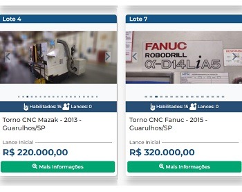 Imagem da notícia "NTN desativa fábrica em Guarulhos e leiloa máquinas"