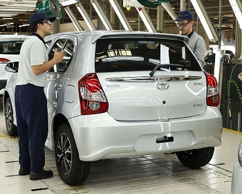 Imagem da notícia "Toyota encerra a produção do Etios no Brasil"