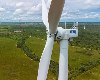 Imagem da notícia "WEG e Petrobras vão produzir maior aerogerador eólico do País"