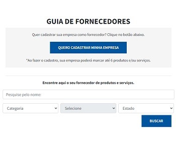 Imagem da notícia "A sua empresa está cadastrada no nosso Guia de Fornecedores?"
