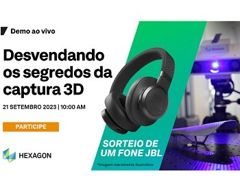 Imagem da notícia "Hexagon promove seminário online de captura 3D com scanner"