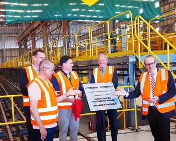 Imagem da notícia "Setor ferroviário: Plasser instala fábrica em Hortolândia"