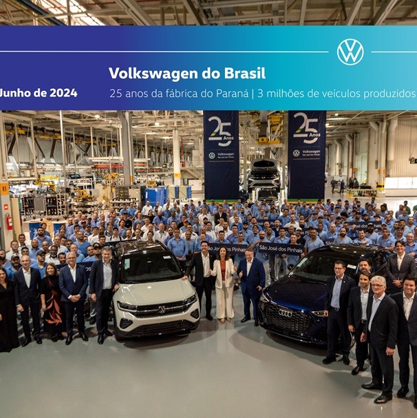 Imagem da notícia "Volks amplia fábrica do Paraná com investimento de R$ 3 bi"