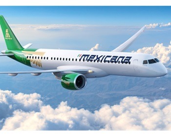 Imagem da notícia "Mexicana de Aviación encomenda 20 jatos E2 da Embraer"