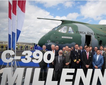 Imagem da notícia "Holanda e Áustria compram nove C-390 Millennium da Embraer"