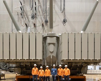 Imagem da notícia "WEG produz transformador de 435 t para usina eólica no Chile"