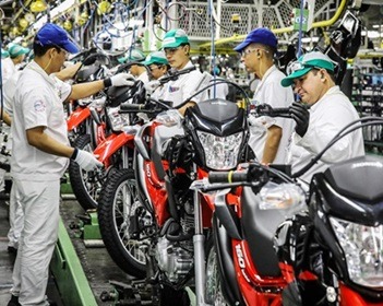 Imagem da notícia "Produção de motos em alta já supera a marca de 1 milhão"