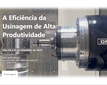 Imagem da notícia "DMG MORI promove o evento Tech Days em Sorocaba"