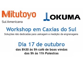 Imagem da notícia "Okuma e Mitutoyo promovem workshop em Caxias do Sul"