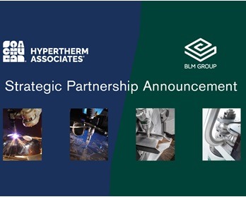 Imagem da notícia "BLM Group e Hypertherm fecham parceria estratégica"