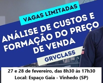 Imagem da notícia "Análise de custos e formação do preço no setor metalmecânico"