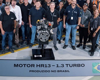Imagem da notícia "Horse inicia produção do motor turbo HR13 Flex no Paraná"