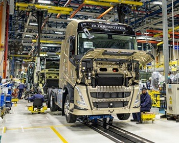 Imagem da notícia "Volvo Brasil passa a exportar caminhões para o México"