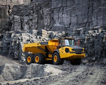 Imagem da notícia "Volvo CE produzirá seu novo caminhão articulado A45 no Brasil"