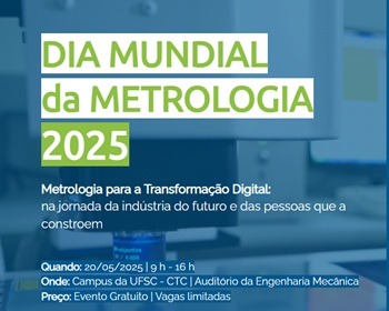 Imagem da notícia "Fundação Certi (SC) sedia evento no Dia Mundial da Metrologia"