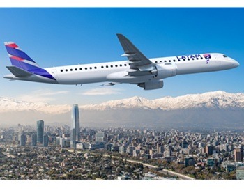 Imagem da notícia "Pela primeira vez, Latam adquire aeronaves da Embraer"