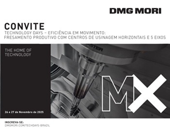 Imagem da notícia "DMG MORI Technology Days: fresamento produtivo"