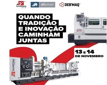 Imagem da notícia "Nardini promove Open House, com Debmaq e Allpresse"