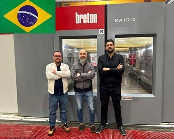Imagem da notícia "Newmak passa a distribuir no Brasil as máquinas da Breton"