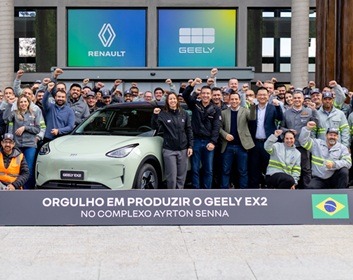 Imagem da notícia "Renault Geely vai produzir o 100% elétrico EX2 no Paraná"