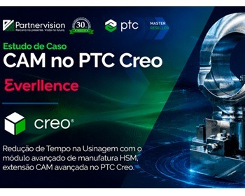 Imagem da notícia "Webinar CAM: Criação de Ferramental usando PTC Creo"