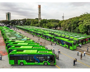Imagem da notícia "Cresce a participação dos ônibus elétricos no Brasil"